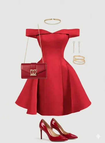Vestido vermelho - P