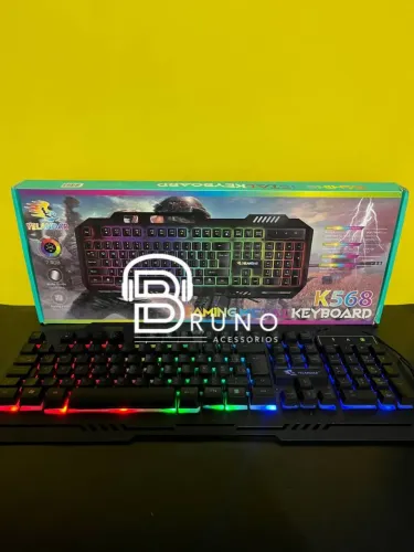 Teclado Gamer YELANDAR K568 RGB
