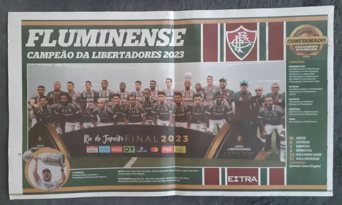 Pôsteres do Fluminense - Libertadores e Copa do Mundo de Clubes 