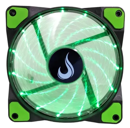 Cooler Fan 120mm Rise Mode Wind Led Green *Molex - WZetta