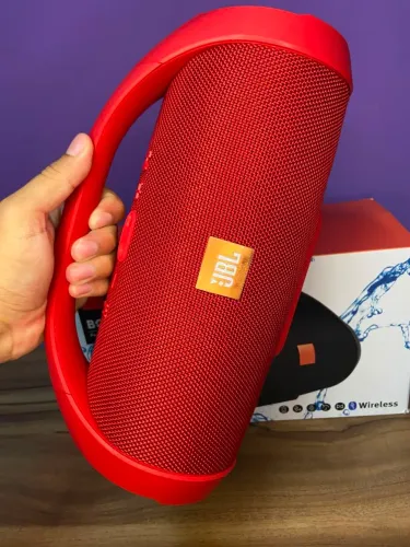 Caixa de Som Portátil Estilo Boombox a pronta entrega