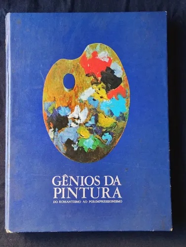 Livro ilustrado gênios da pintura. Abril cultural