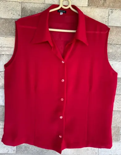 blusa psyq vermelha 46