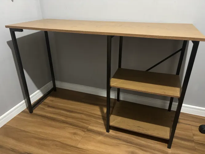 2 Escrivaninhas Mesa Office Estudo Estilo Industrial 110cm