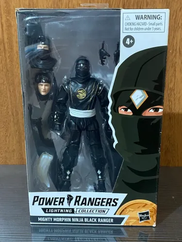 Power Rangers ( Ninja Preto ) - Lightning collection