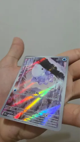 Carta Pokémon Snom Ilustração Rara