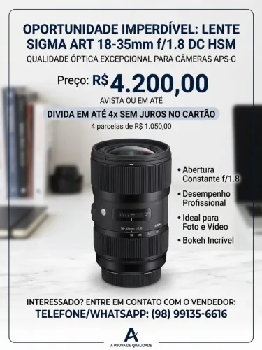 Sigma 18.55 f1.8