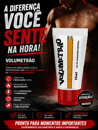GEL VOLUMETRÃO