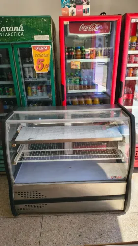 Balcão refrigerado Aço inoxidável Polar