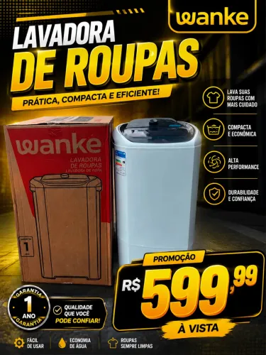 TANQUINHO DE LAVAR ROUPA 10KG ?