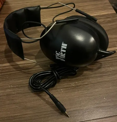Fone de ouvido Vic Firth SI-H1 Stereo Isolation - redutor de ruídos