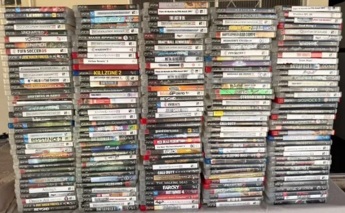 LOTE 5 Jogos PS3 originais.