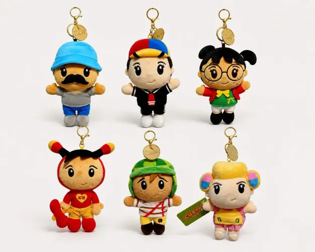 Kit chaveiro turma chaves Br Machine Pfy