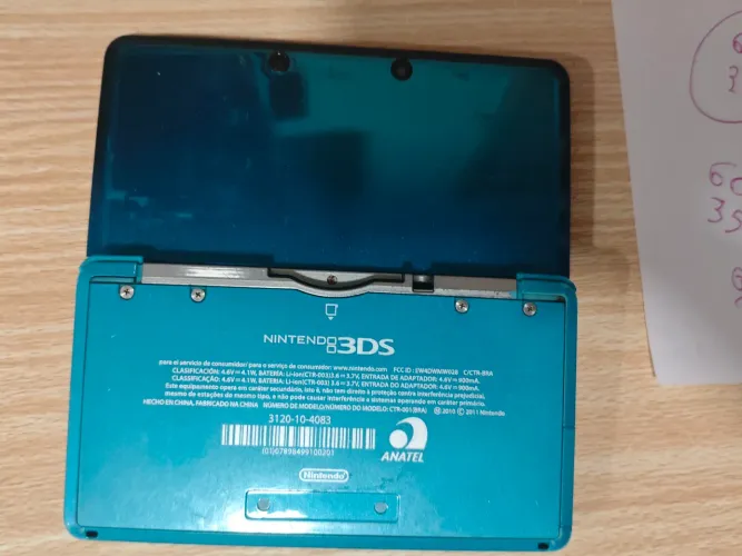 3ds Desbloqueado 32gb armazenamento