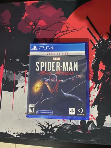 Mídia física ps4 homem aranha miles Morales 