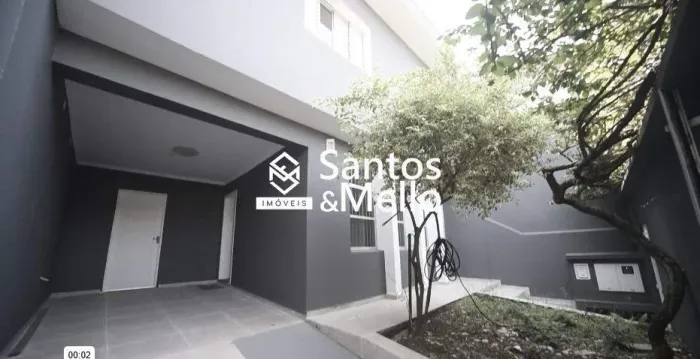 Casa para aluguel, 3 quartos, 1 suíte, 2 vagas, Vila Junqueira - Santo André/SP