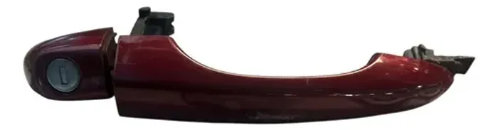 Maçaneta Externa Porta Dianteira Esquerda Fiat Toro 16/25 Vermelho Dianteira