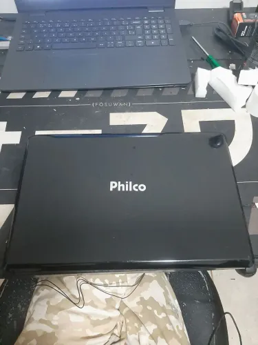 Conjunto carcaça notebook Philco 