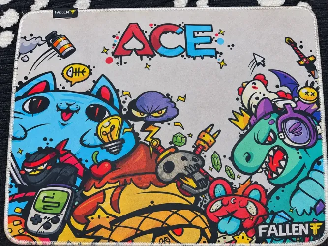 Mouse pad ACE do fallen grande speed ++