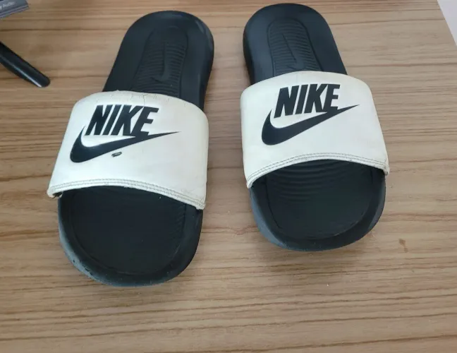 Chinelo nike branco promoção