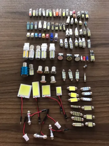 leds automotivos todos os modelos a partir de 3 reais unidade