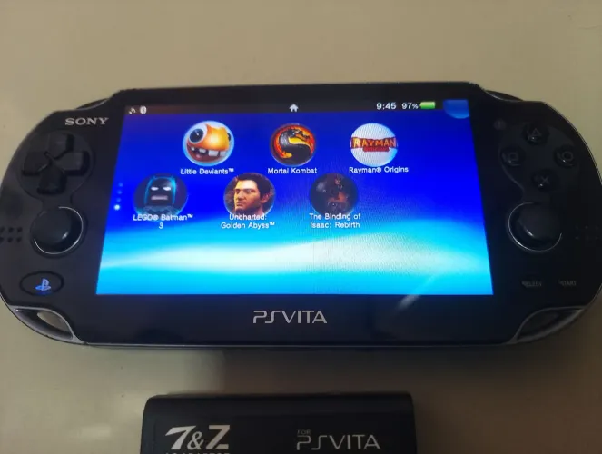 PSVita FAT destravado SD2Vita 64 giga