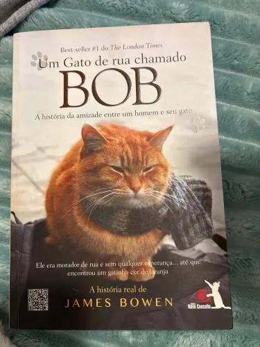 Livro: um gato de rua chamado BOB