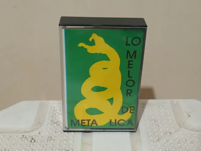 fita cassete Metallica Lo Mejor (frete grátis)
