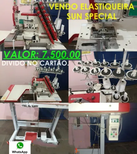 Máquina de costura Elastiqueira Sun Special