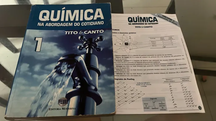 Química Tito & Canto 1 Editora Moderna