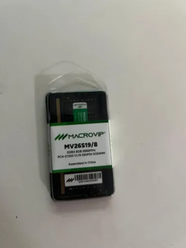 Memória RAM 8GB DDR4 2666MHz SODIMM para Notebook - MV26S19/8 Macrovip 