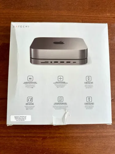 Hub Satechi Usb C - Suporte E Hub De Alumínio Tipo C