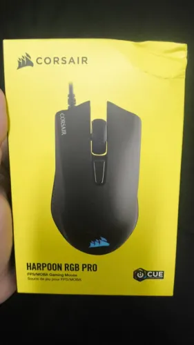 Mouse Gamer Corsair Harpoon RGB Pro Novo Lacrado com NF