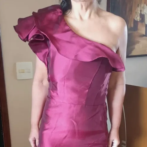 Vestido de Festa Marsala -TAM 40-42