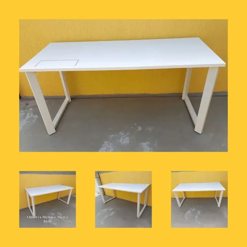 Mesa escritório 1.60x70cm branca