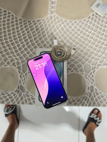 iPhone 15 128GB Sem Marcas de Uso | Nunca Aberto | Bateria 86% | Cabo Original