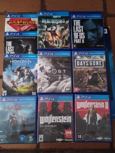 10 jogos originais de PlayStation PS4