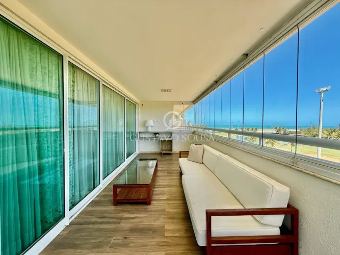Golf Ville Resort | Cobertura mobiliada e decorada com 4 quartos e 4 vagas