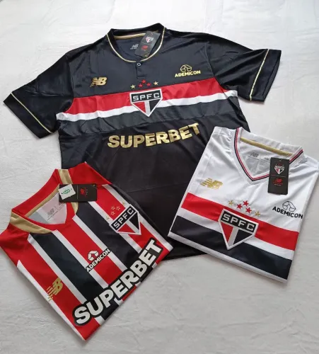 Camisas do SPFC versão torcedor 25/26