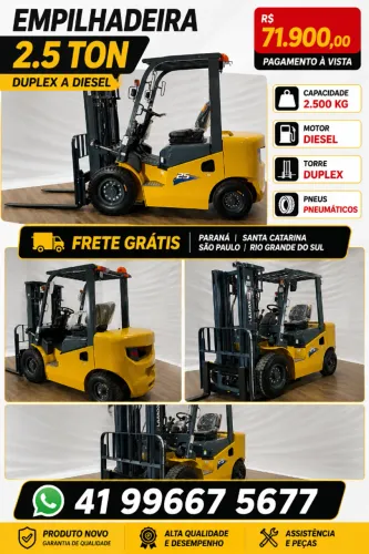 MAQUINA EMPILHADEIRA NOVA ENTREGA GRATIS