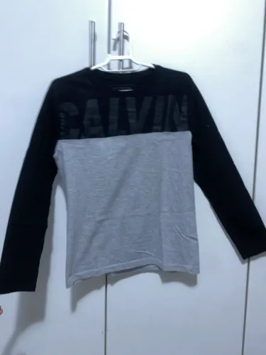 Camiseta manga longa Calvin Klein original