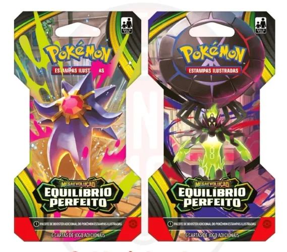 2x Booster Equilíbrio Perfeito Blister Pokémon
