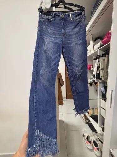 Calça Jeans Colcci Feminina Slim Azul Escura - Tamanho 44