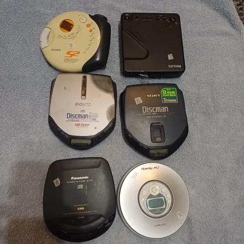 Discman Sony e Philips