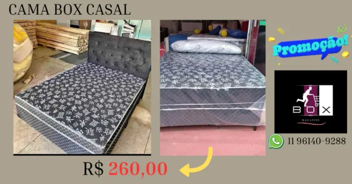 cama box casal (promoção)