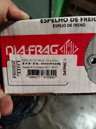 Espelho de freio traseiro Biz100/125
