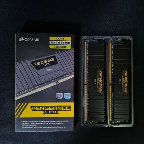 Memória Ram Corsair Vengeance Lpx Ddr4 64gb (2x32gb) 3200mhz