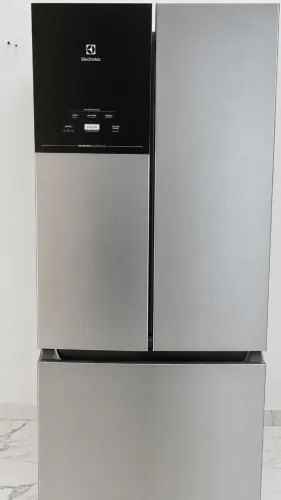  Geladeira Electrolux IM7S 480 Litros Frost Free Inox 3 Portas