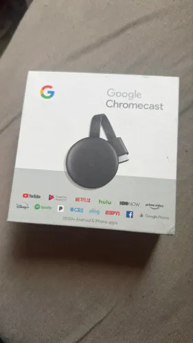Chrome cast "deixe sua tv smart "