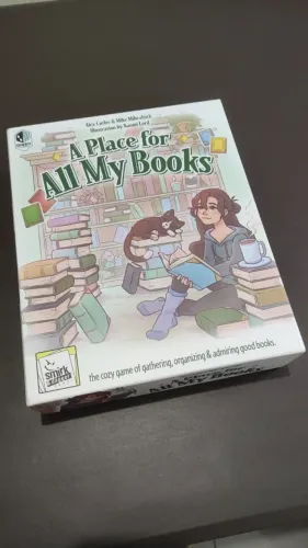 A Place for All my Books - jogo de tabuleiro / board game